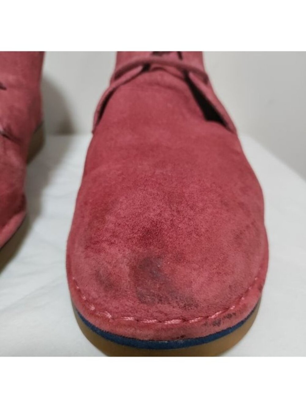 Hush Puppies Womens SZ 11 Red Crya Catelyn Ankle Booties Festival Lagenlook - Picture 10 of 11